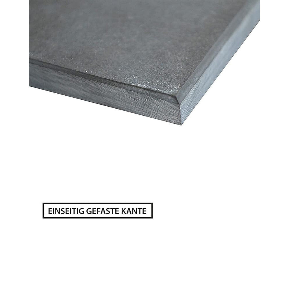 Wandschiefertafel mit gefaste Kante