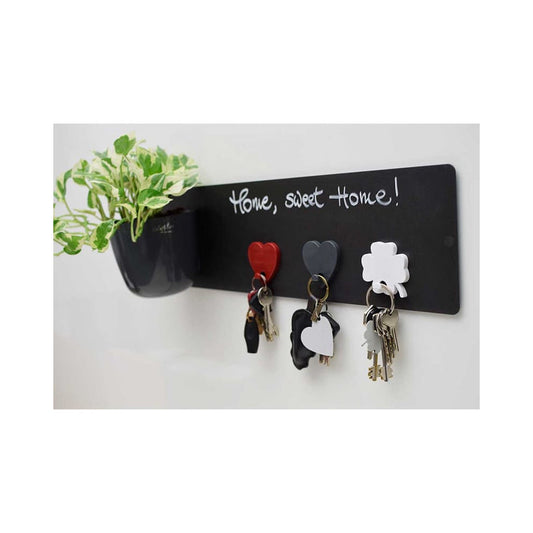 Wandtafel Kreidetafel magnetisch für Kreide und Kreidemarkerbeschriftung, Pinnwand schwarz magnetisch