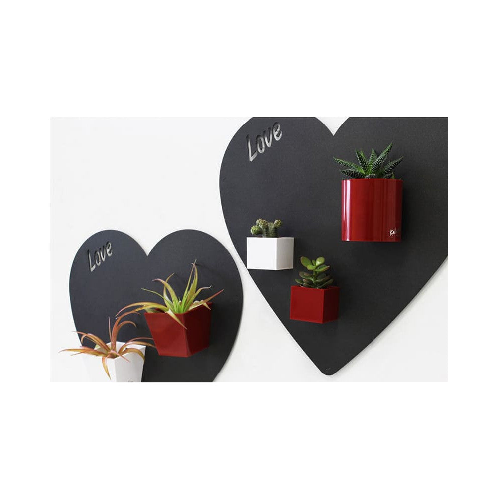 Wandtafel magnetisch Herzform
