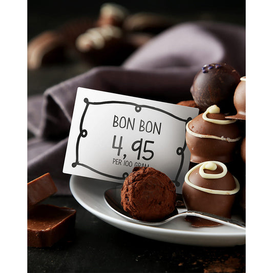 Securit® Kreidetafel TAGs A8 Weiss, inkl. 1 Securit® Kreidestift, 4 Spikes und 4 transparenten Haltern, 20er Set