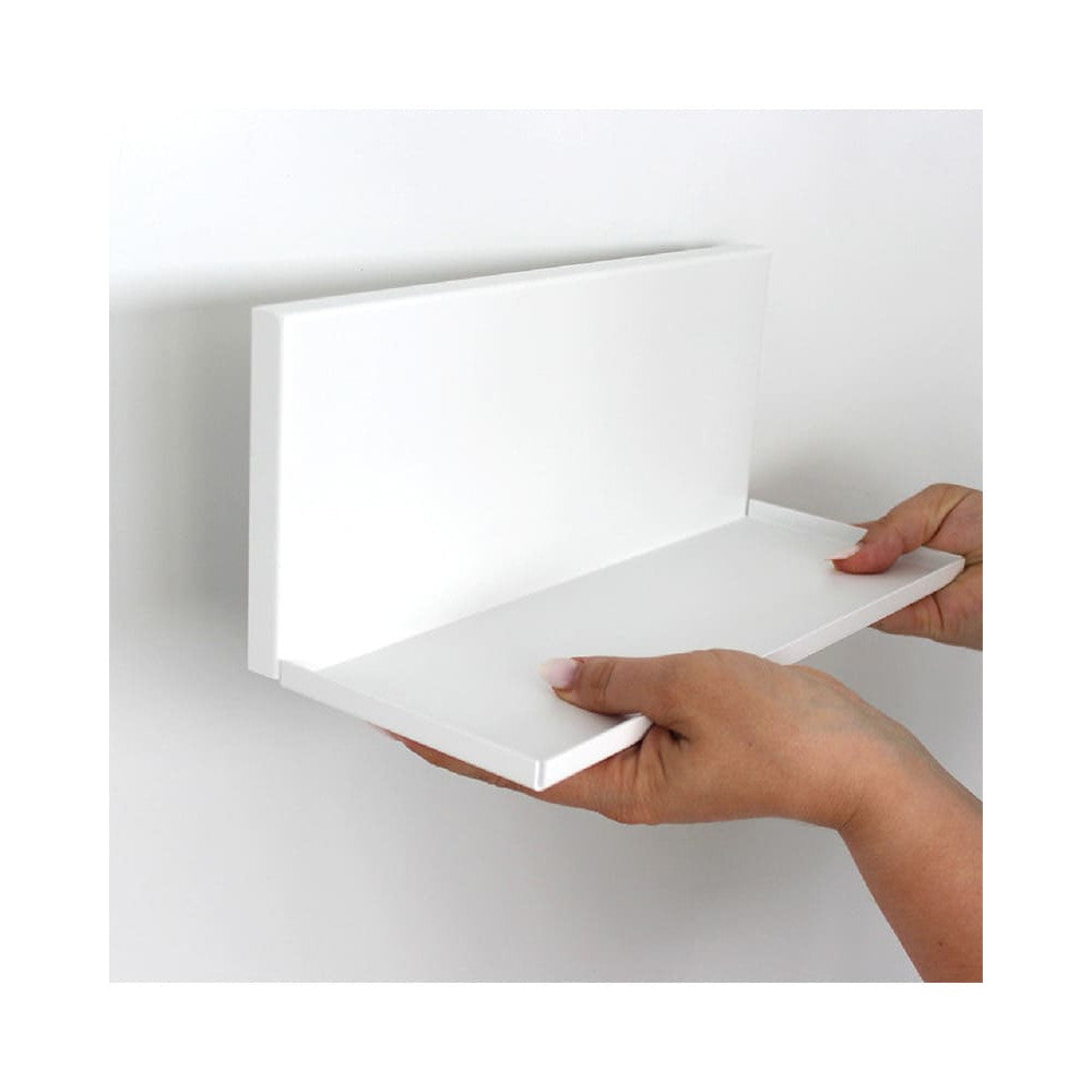 KalaMitica® Magnetisches Wandregal "Kostas", 30cm, Weiss