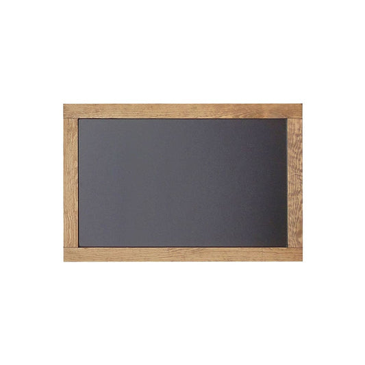 XXL Kreidetafel mit Holzrahmen braun, Outdoor