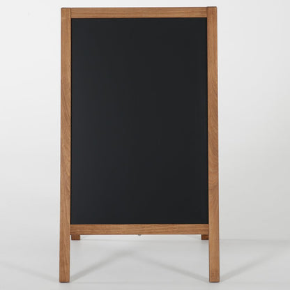 Gehwegkreidetafel Bistro Dark – Magnetische Kreidetafel Outdoor
