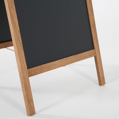 Gehwegkreidetafel Bistro Dark – Magnetische Kreidetafel Outdoor