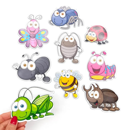 Magnet-Set Insekten – 9 kinderfreundliche Magnete für Spiel & Deko