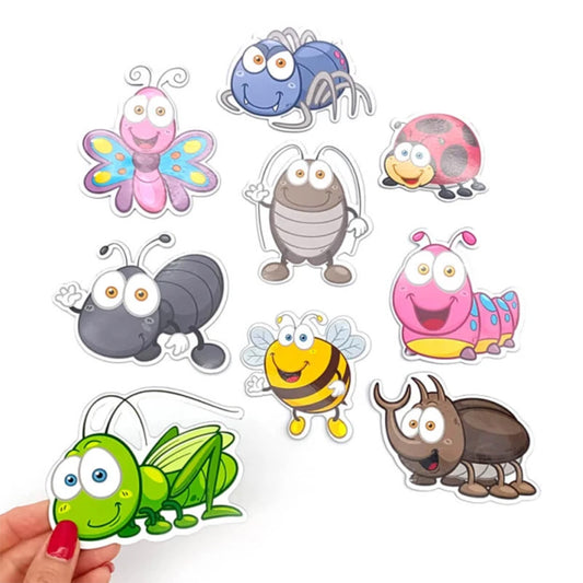 Magnet-Set Insekten – 9 kinderfreundliche Magnete für Spiel & Deko