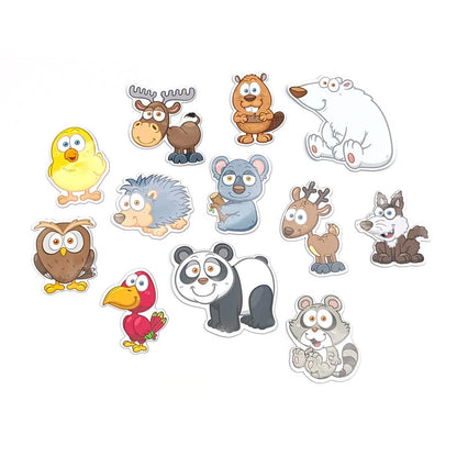 Magnet-Set Waldtiere – 12 kinderfreundliche Magnete für Spiel & Deko