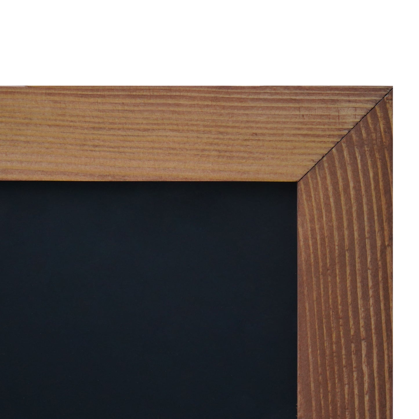 Wandkreidetafel Magnetisch mit Holzrahmen – Mahagoni Braun – 70 × 50 cm