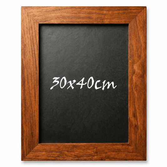 Kreidetafel "InspiraBoard" 30x40cm mit Holzrahmen – Indoor