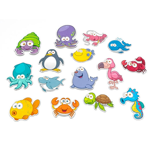 Magnet-Set Meerestiere – 15 kinderfreundliche Magnete für Spiel & Deko