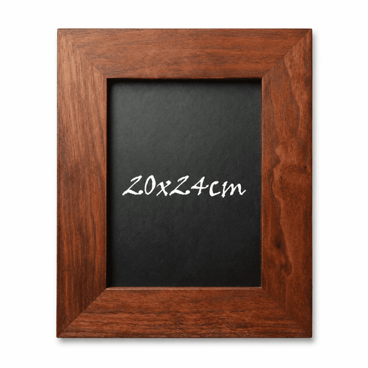 Kreidetafel "InspiraBoard" 20x24cm mit Holzrahmen – Indoor