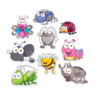 Magnet-Set Insekten – 9 kinderfreundliche Magnete für Spiel & Deko