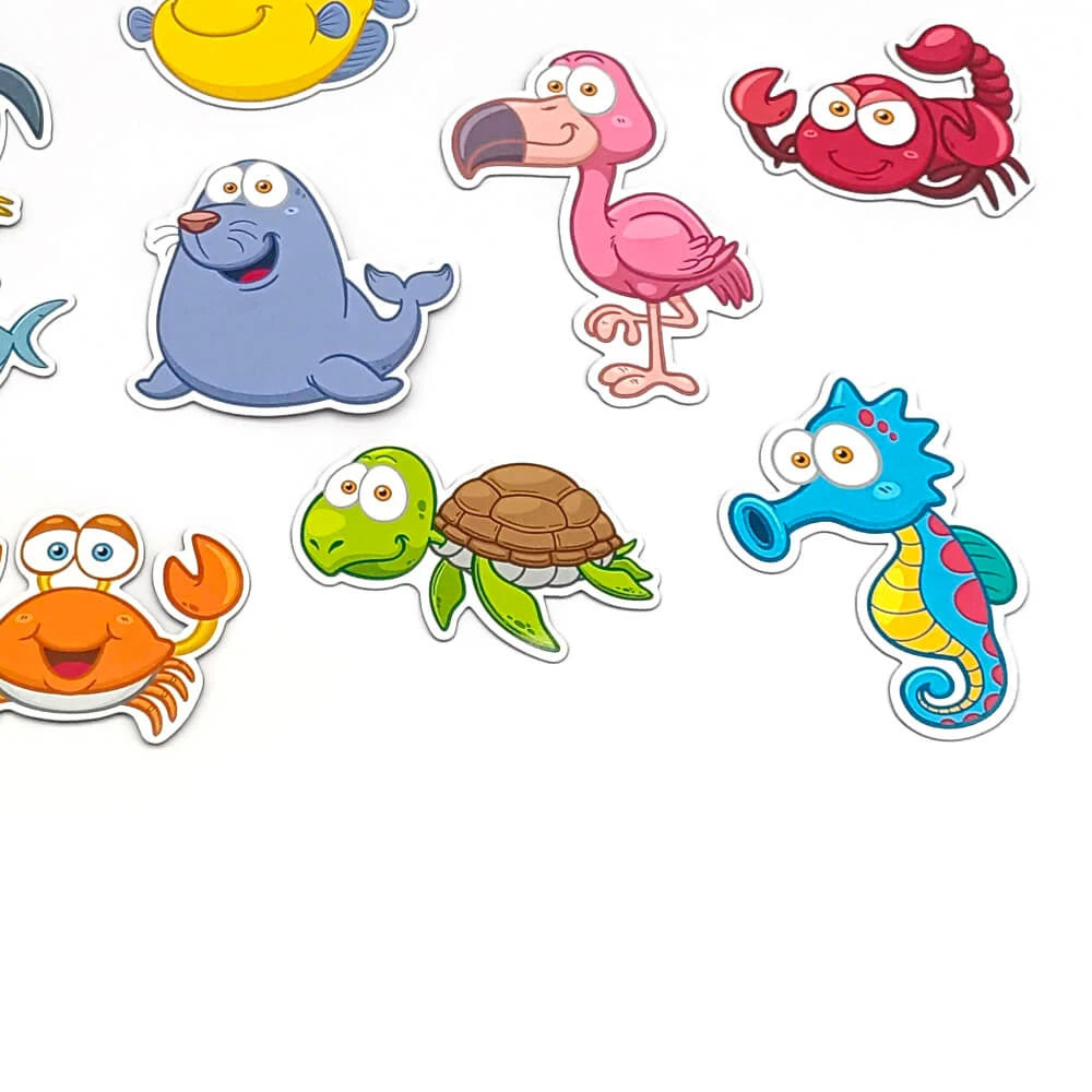Magnet-Set Meerestiere – 15 kinderfreundliche Magnete für Spiel & Deko