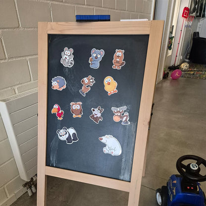 Magnet-Set Waldtiere – 12 kinderfreundliche Magnete für Spiel & Deko