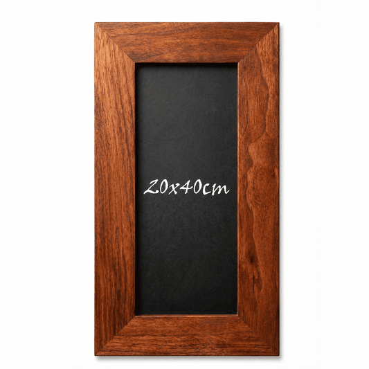 Kreidetafel "InspiraBoard" 20x40cm mit Holzrahmen – Indoor
