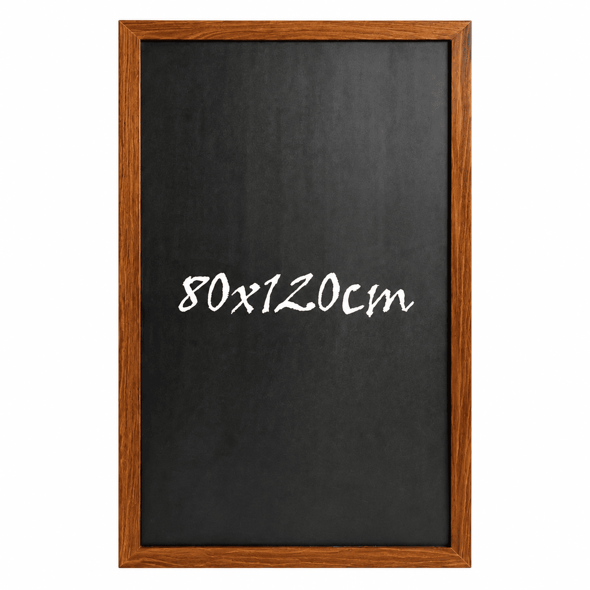 Kreidetafel "InspiraBoard" 80x120cm mit Holzrahmen – Indoor
