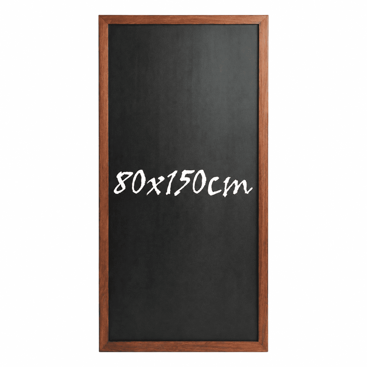 Kreidetafel "InspiraBoard" 80x150cm mit Holzrahmen – Indoor