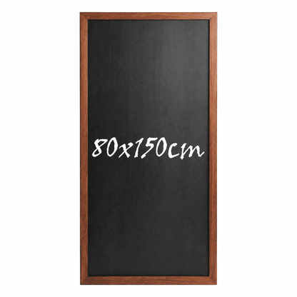 Kreidetafel "InspiraBoard" 80x150cm mit Holzrahmen – Indoor