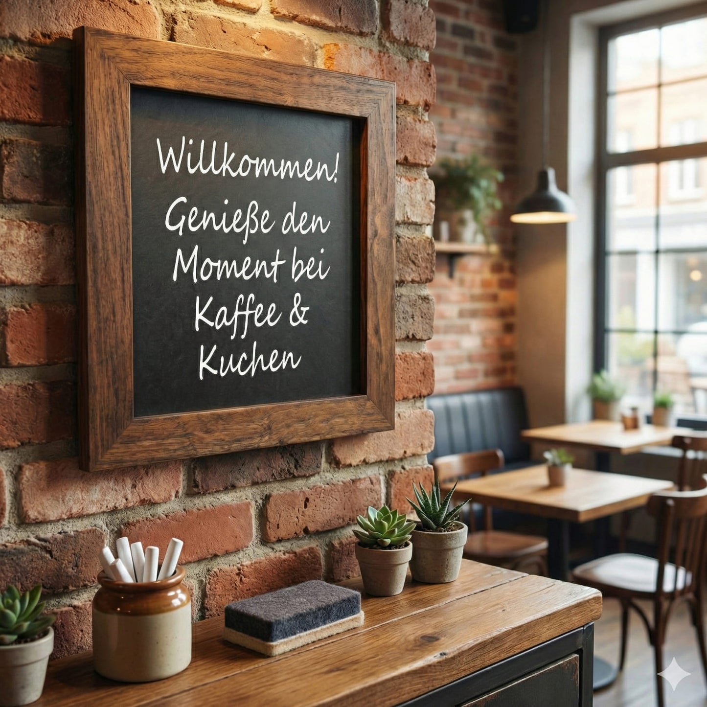 "InspiraBoard" Kreidetafel 40x40cm, Indoor