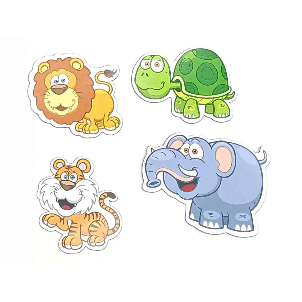 Magnet-Set Zootiere – 16 kinderfreundliche Magnete für Spiel & Deko