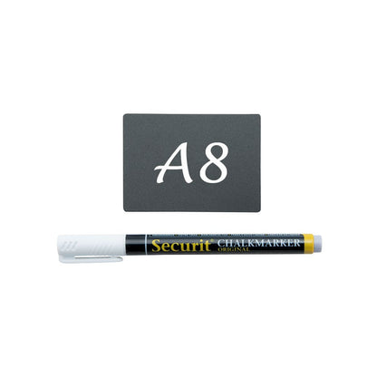 A8 Kreidetäfelchen inklusive Kreidemarker