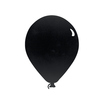 Ballon Kreidetafel Silhouette zum Beschriften mit Kreidemarker für Feste, Geburtstage, Partys oder Zuhause