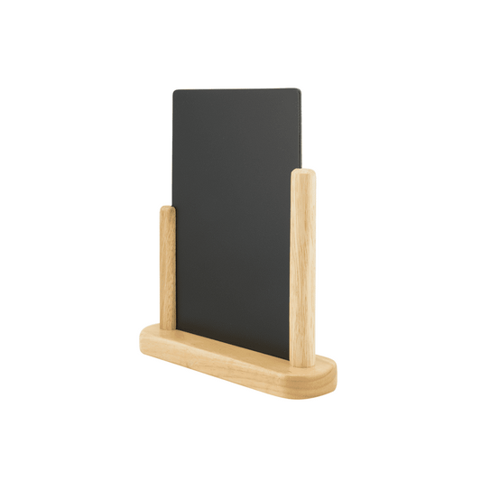 elegante Securit Tischtafel aus Holz zum beschriften mit Securit Kreidemarker