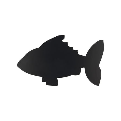 Fisch Wandkreidetafel Silhouette für Kinder zum Malen mit Kreide