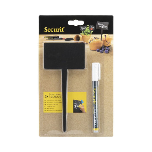 Gartenstecker Tags Kreidetafeln rechteckig