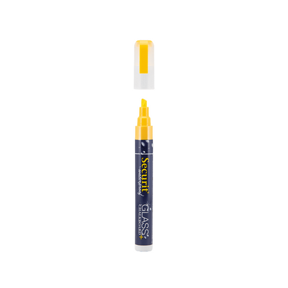 Securit® Kreidemarker Wasserfest, 2-6mm, Einzeln, Gelb