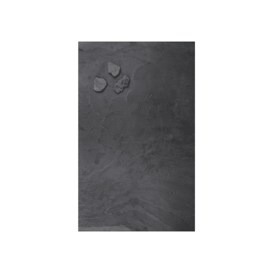 grosse Schiefer Wandkreidetafel magnetisch als Wohnaccessoire und Magnetpinnwand und Memoboard, 61x120cm