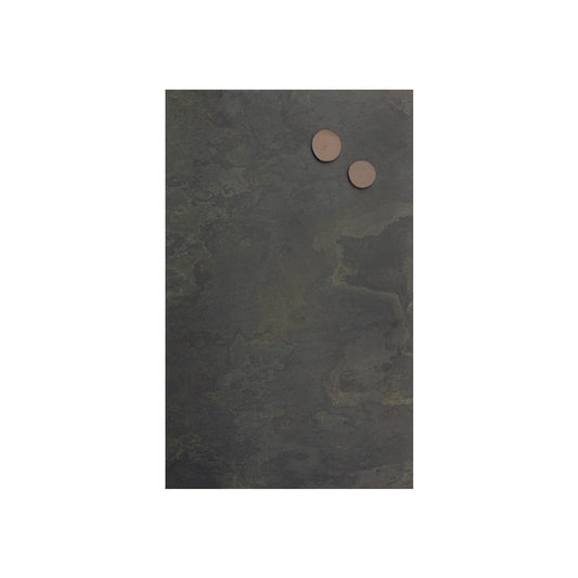 grosse Schieferkreidetafel magnetisch in grünem Schiefergestein, Schiefertafel magnetisch 61x120cm