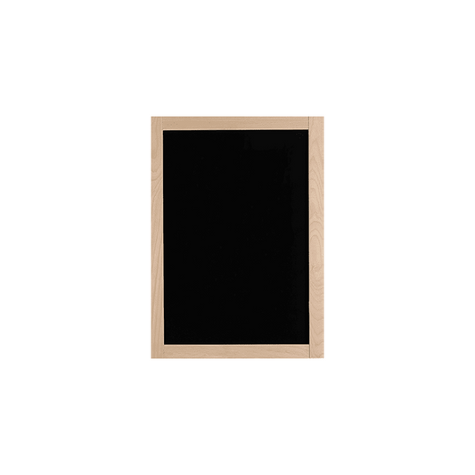 Holz Wand Kreidetafel mit Rahmen zum Aufhängen und Aufstellen, 40x60cm