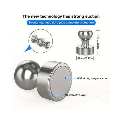 30 Stück Neodym-Kegelmagnete, stark haftende Powermagnete