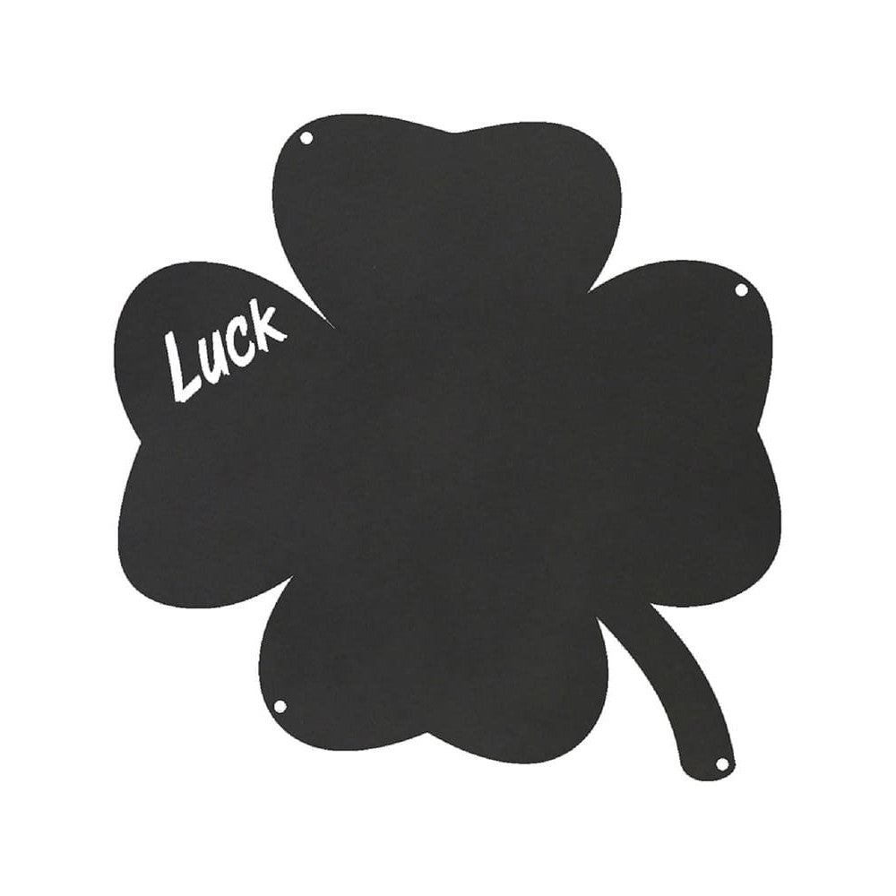 Kleeblatt Kreidetafel magnetisch Luck