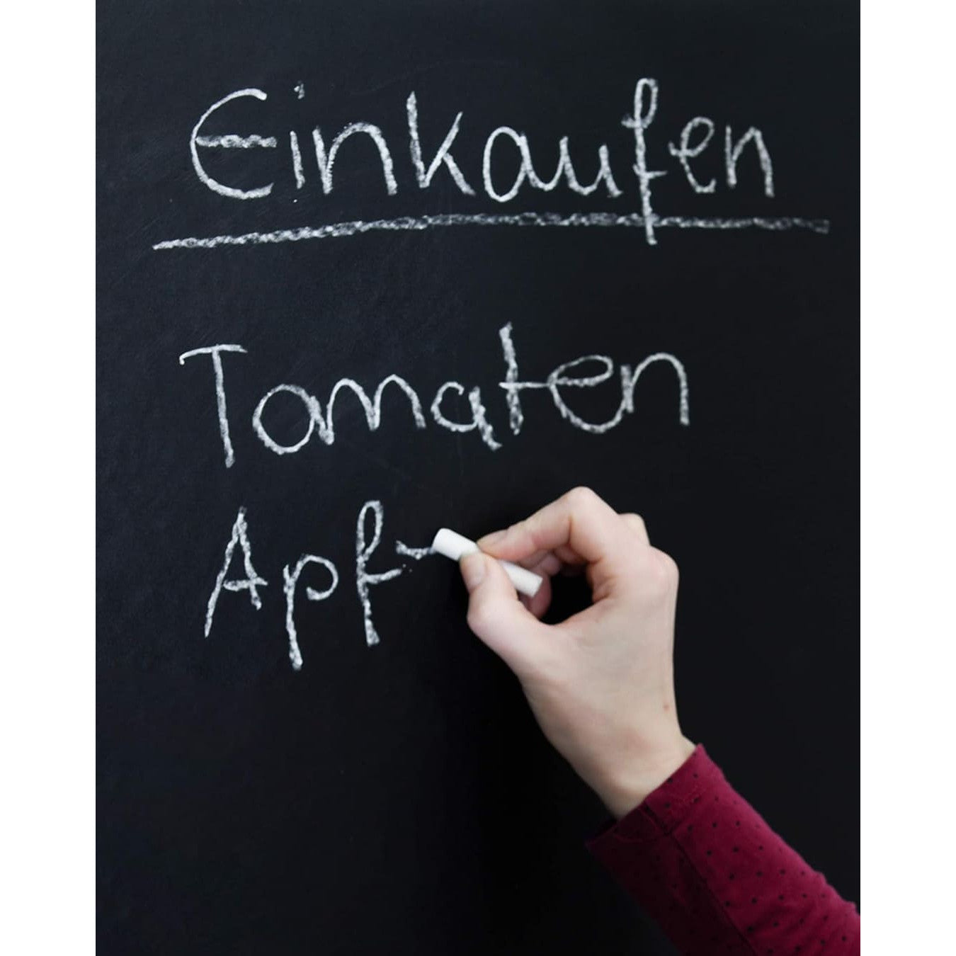 Kreidefolie Einkaufsliste magnetisch