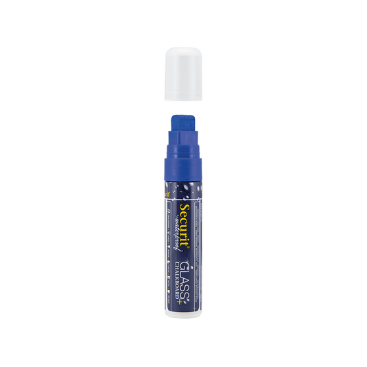 Securit® Kreidemarker Wasserfest, 7-15mm, Einzeln, Blau