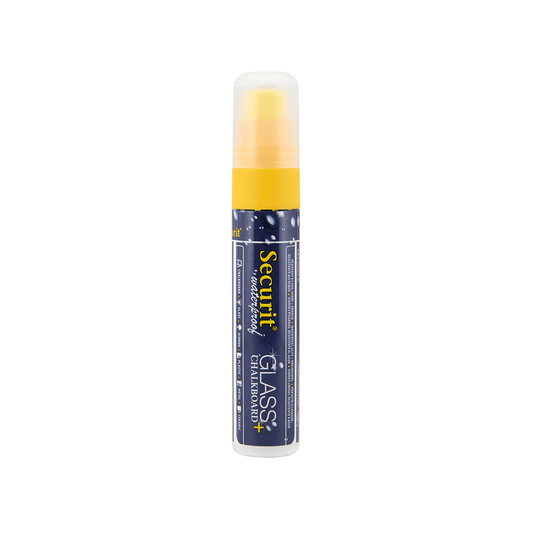 Kreidemarker gelb wasserfest 7-15mm Schreibdicke, gelber Kreidemarker wasserfest für Kreidetafeln & Wandtafeln