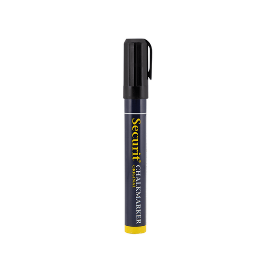 Kreidemarker schwarz mit 2-6mm Spitze für das Beschriften von Kreidetafeln, Glas und Boards, Kreidestifte für Kreidetafeln schwarz