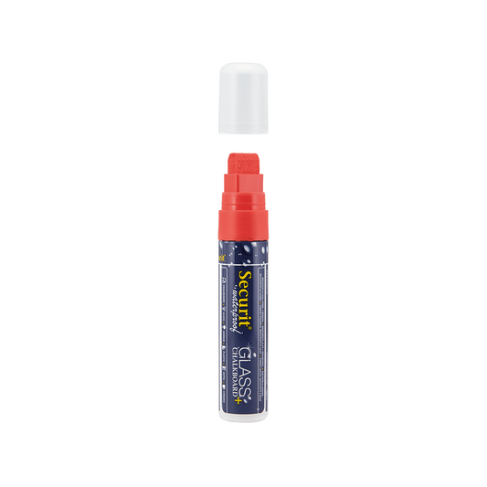 Securit® Kreidemarker Wasserfest, 7-15mm, Einzeln, Rot
