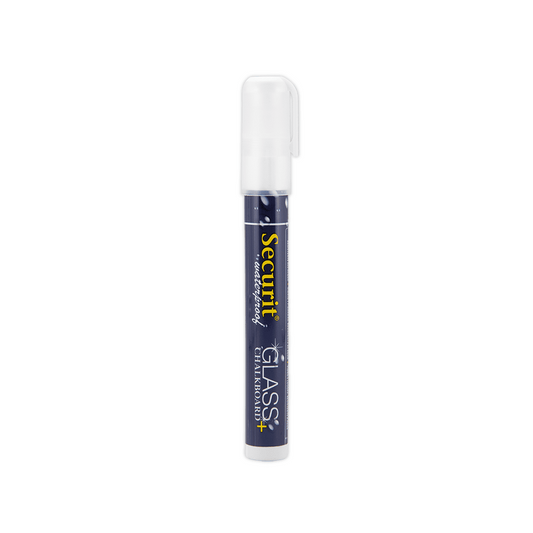 Kreidemarker wasserfest weiss für die Beschriftung von Kreidetafeln Kundenstopper, weisser Kreidestift wasserfest 2-6mm Strichbreite