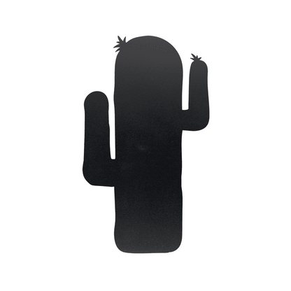 Kreidetafel in Kaktusform Silhouette zum Aufhänge Zuhause oder bei der Arbeit, lustige Kreidetafel Silhouette Kaktus