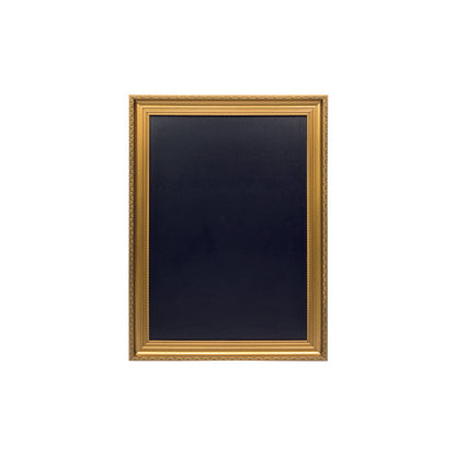 Kreidetafel mit goldenem Rahmen, Wandkreidetafel Gold Marke Securit, 75x100cm