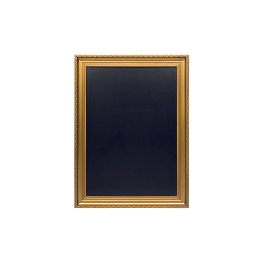 Kreidetafel mit goldenem Rahmen, Wandkreidetafel Gold Marke Securit, 75x100cm