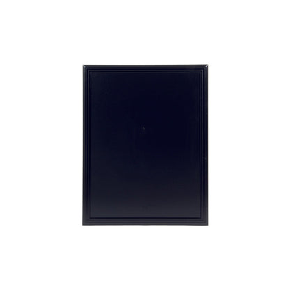 Kreidetafel mit Holzrahmen schwarz, beschriftbare Wandtafel schwarz 70x90cm