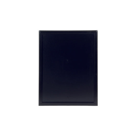 Kreidetafel mit Holzrahmen schwarz, beschriftbare Wandtafel schwarz 70x90cm
