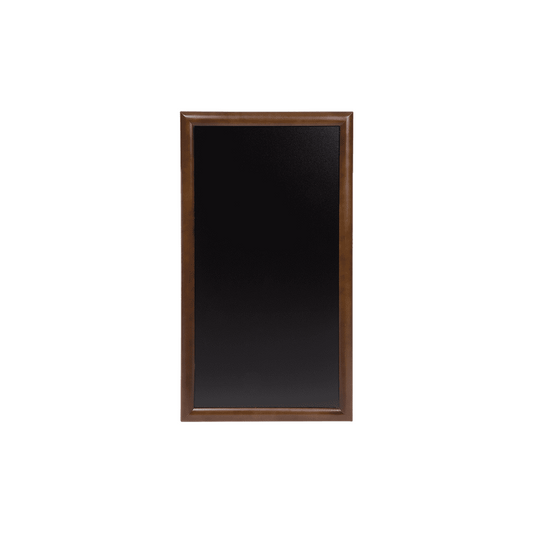 Securit® Kreidetafel mit Holzrahmen, Dunkelbraun, 56x100cm, Outdoor