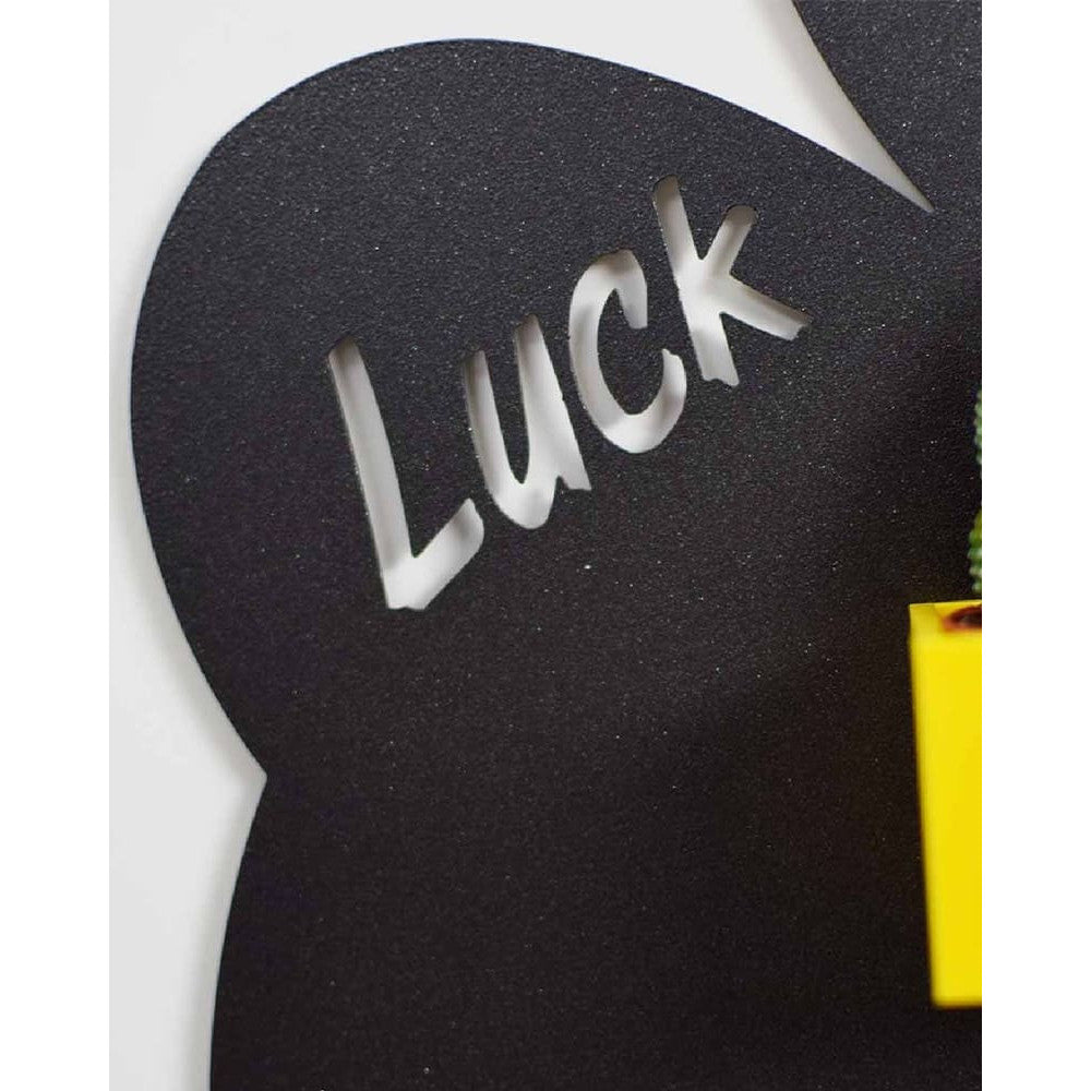 magnetische Kreidetafel Kleeblatt Luck