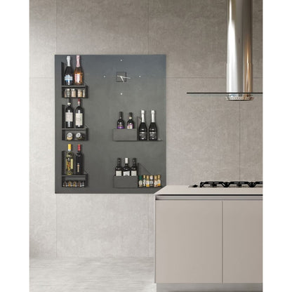 Magnetische Kreidetafel und Behälter für Wandaufbewahrung