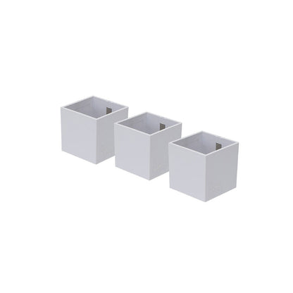 Magnetische Würfelbehälter Kalamitica Weiss